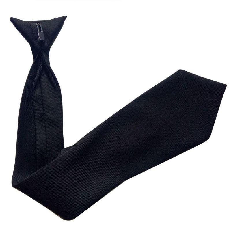 Bow Tie Pre Tied - 31BB 50x8cm 남성 유니폼 솔리드 블랙