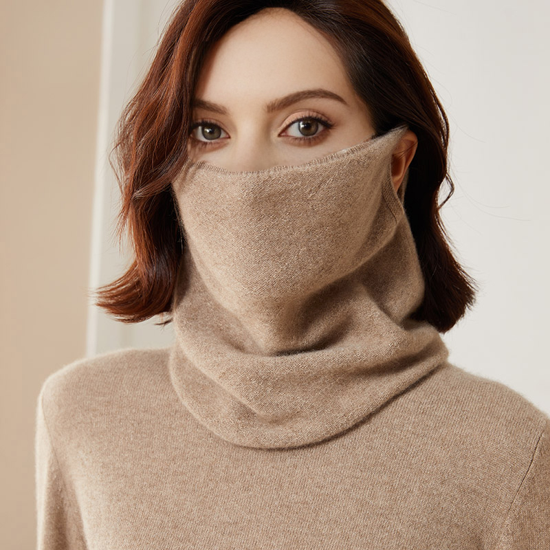 Neck Warmer Tube - 100% 메리오 울 넥 워머 여성