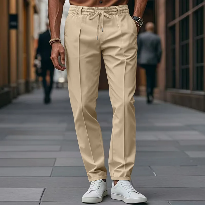 남성용 아메리칸 스타일 가을 겨울 단색 캐주얼 팬츠 슬 - Skinny Tie Men 리뷰 및 가격