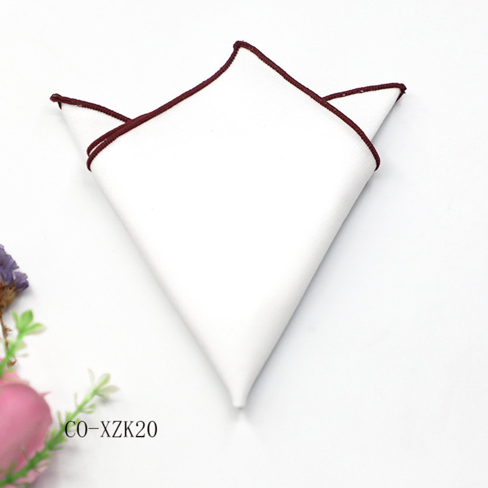 솔리드 스트라이프 브라운 포켓 스퀘어 23CM 코튼 남 - Handkerchief Cotton Men 리뷰 및 가격