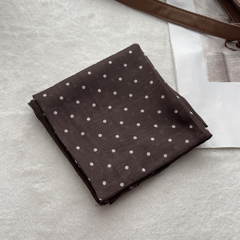 레이디 헤어 도트 스카프 여성 코튼 스퀘어 스카프 여성 - Bandana Cotton 리뷰 및 가격