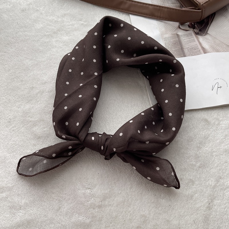 레이디 헤어 도트 스카프 여성 코튼 스퀘어 스카프 여성 - Bandana Cotton 리뷰 및 가격