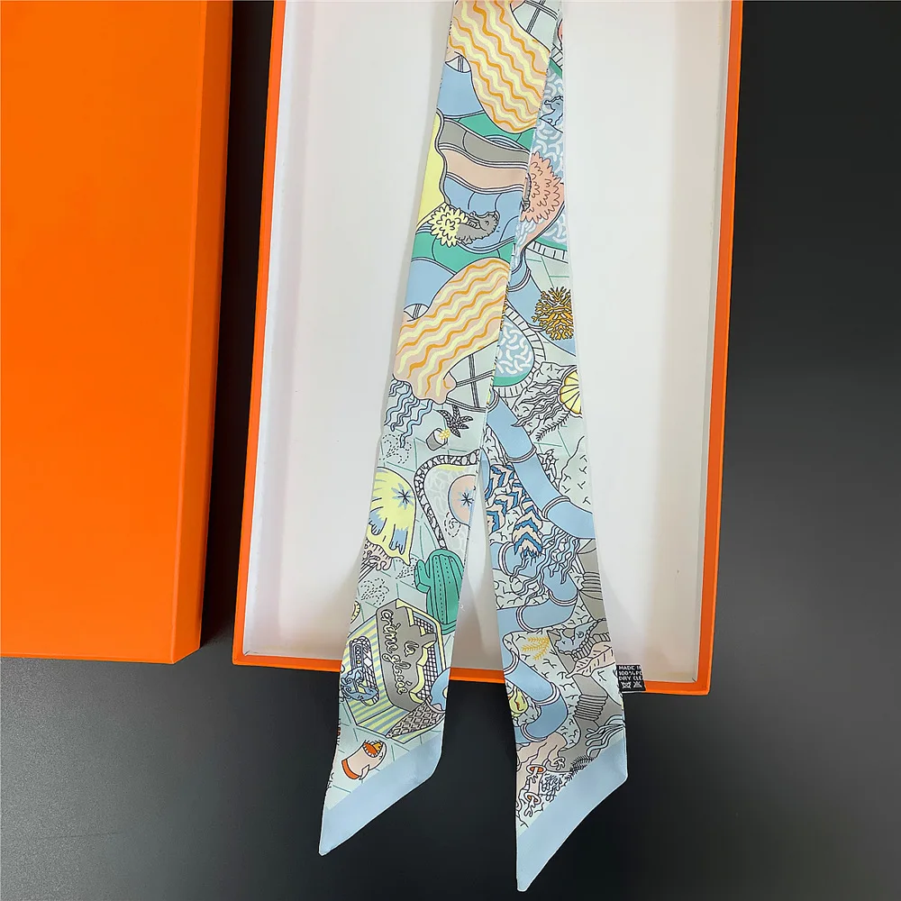 2025 신상 럭셔리 헤어 리본 스카프 여성 넥타이 가 - Ascot Neck Scarf 리뷰 및 가격