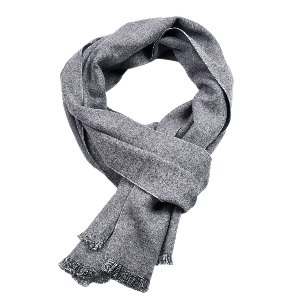 솔리드 컬러 캐시미어 스카프 겨울 따뜻한 Neckerc - Muffler Men Wool 리뷰 및 가격