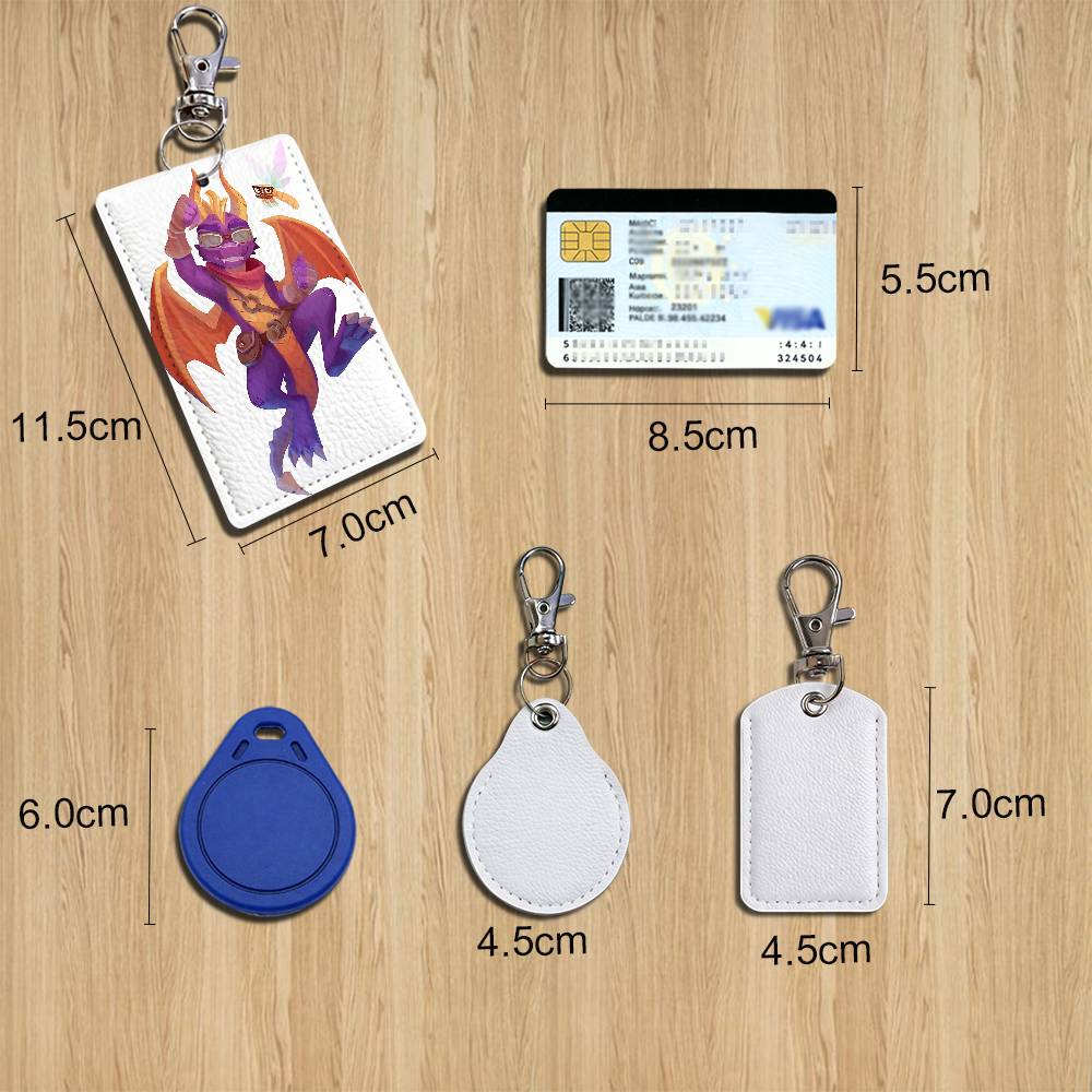 게임 스파이로 더 드래곤 스팍스 가죽 키체인 배지 홀더 - Lanyard Badge Holder 리뷰 및 가격