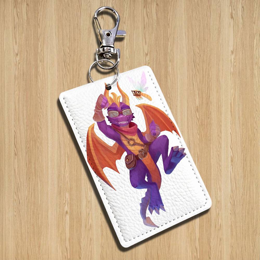 게임 스파이로 더 드래곤 스팍스 가죽 키체인 배지 홀더 - Lanyard Badge Holder 리뷰 및 가격
