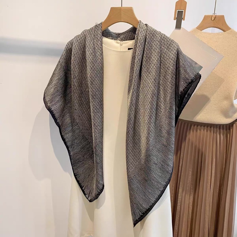 특대형 110x110cm 리얼 실크 스카프 100% 멀 - Pashmina Wrap Large 리뷰 및 가격