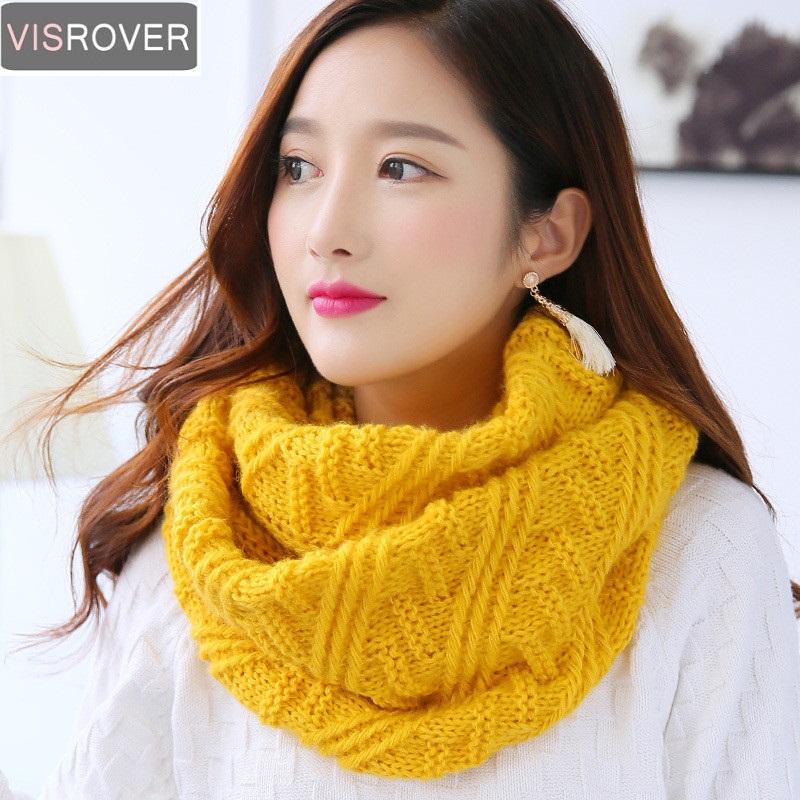 VISROVER 컬러 스카프 여성 겨울 니트 Lic 스 - Infinity Scarf Knit 리뷰 및 가격
