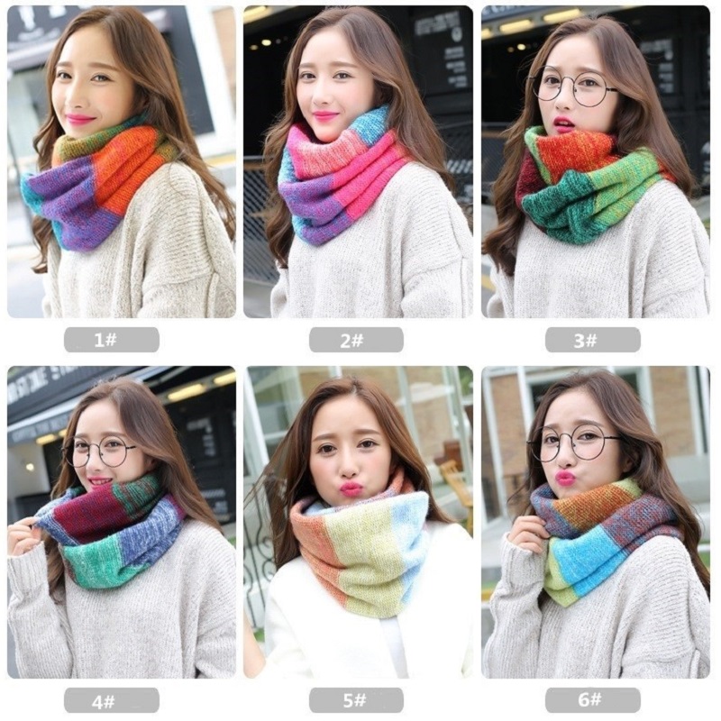 VISROVER 컬러 스카프 여성 겨울 니트 Lic 스 - Infinity Scarf Knit 리뷰 및 가격