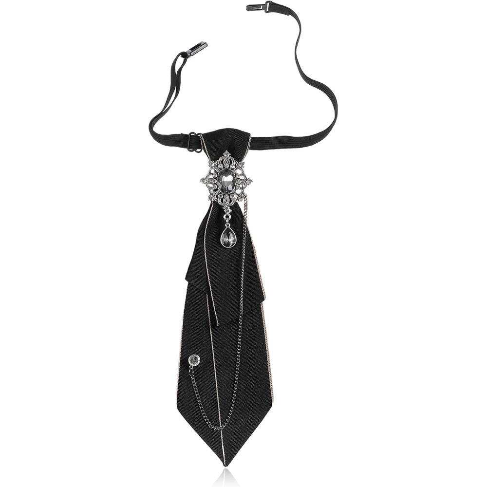 라인스톤 보타이: 여성용 미리 묶인 조절 가능한 블랙  - Bow Tie Pre Tied 리뷰 및 가격