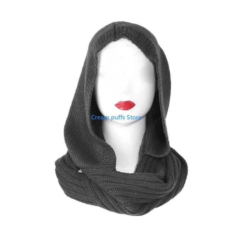 50LE 여성용 겨울 모자 따뜻한 후드형 인피니티 스카 - Infinity Scarf Knit 리뷰 및 가격