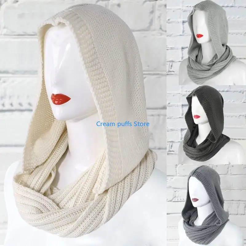 50LE 여성용 겨울 모자 따뜻한 후드형 인피니티 스카 - Infinity Scarf Knit 리뷰 및 가격