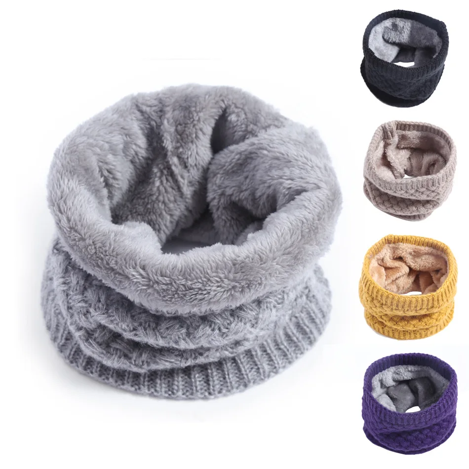 키즈 여아/소년 겨울 니트 인피니티 스카프 폴라 플리스 - Infinity Scarf Knit 리뷰 및 가격