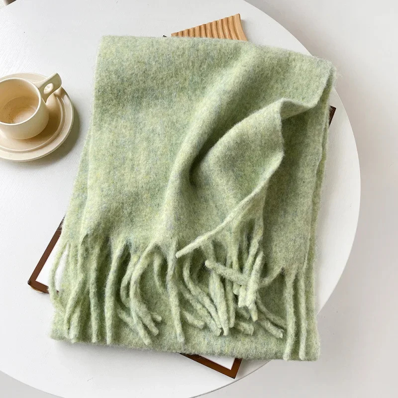 스카프 여성 가을 겨울 단색 심플 머플러 남녀 공용 다 - Muffler Men Wool 리뷰 및 가격