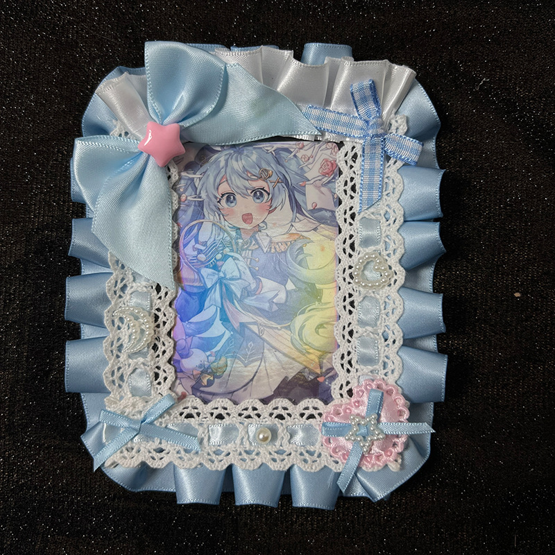 로리타 메이드 레이스 수제 신분증 홀더 귀여운 배지 릴 - Lanyard Badge Holder 리뷰 및 가격
