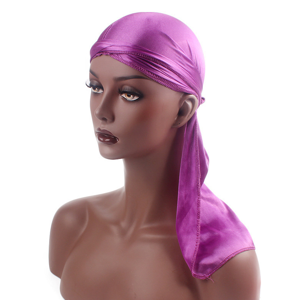 남녀공용 성인 새틴 긴 꼬리 두 헝겊 두라그 반다나 모 - Bandana Doo Rag 리뷰 및 가격