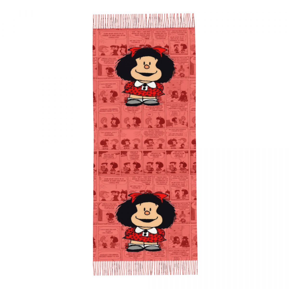 여성용 태슬 스카프 마팔다스 만화 대형 부드럽고 따뜻한 - Pashmina Wrap Large 리뷰 및 가격