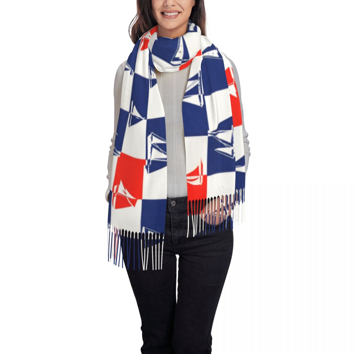 항해선 배 오션 스카프 가을 겨울 파시미나 숄 랩 별빛 - Pashmina Wrap Large 리뷰 및 가격