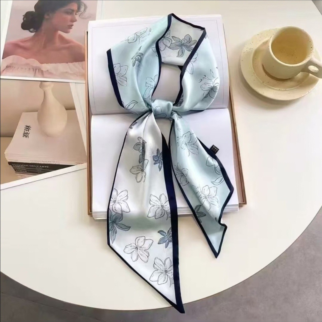 럭셔리 얼룩말 프린트 실크 스퀘어 스카프 여성용 부드러 - Silk Tie Striped 리뷰 및 가격