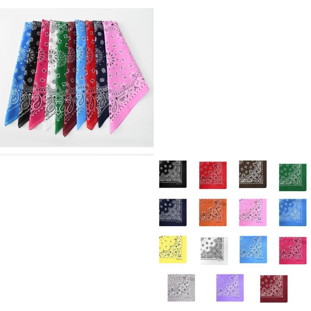 남녀 공용 빈티지 스퀘어 스카프 서양식 반다나 손수건  - Handkerchief Cotton Men 리뷰 및 가격