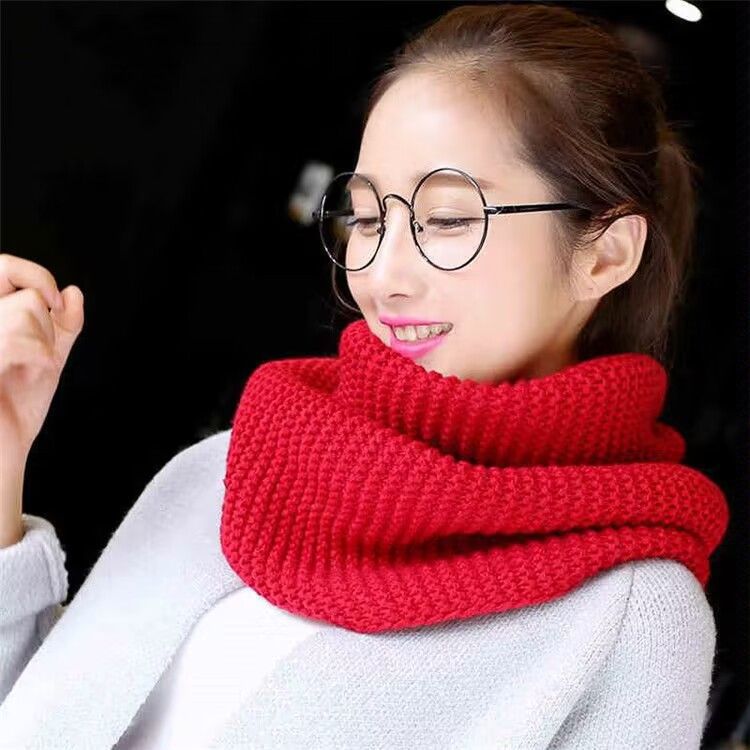 여성용 겨울 스카프 인피니티 니트 스카프 서클 넥 스카 - Infinity Scarf Knit 리뷰 및 가격