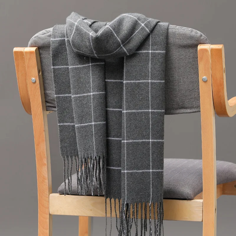 2023 새로운 겨울 남성 스카프 따뜻한 캐시미어 스카 - Muffler Men Wool 리뷰 및 가격