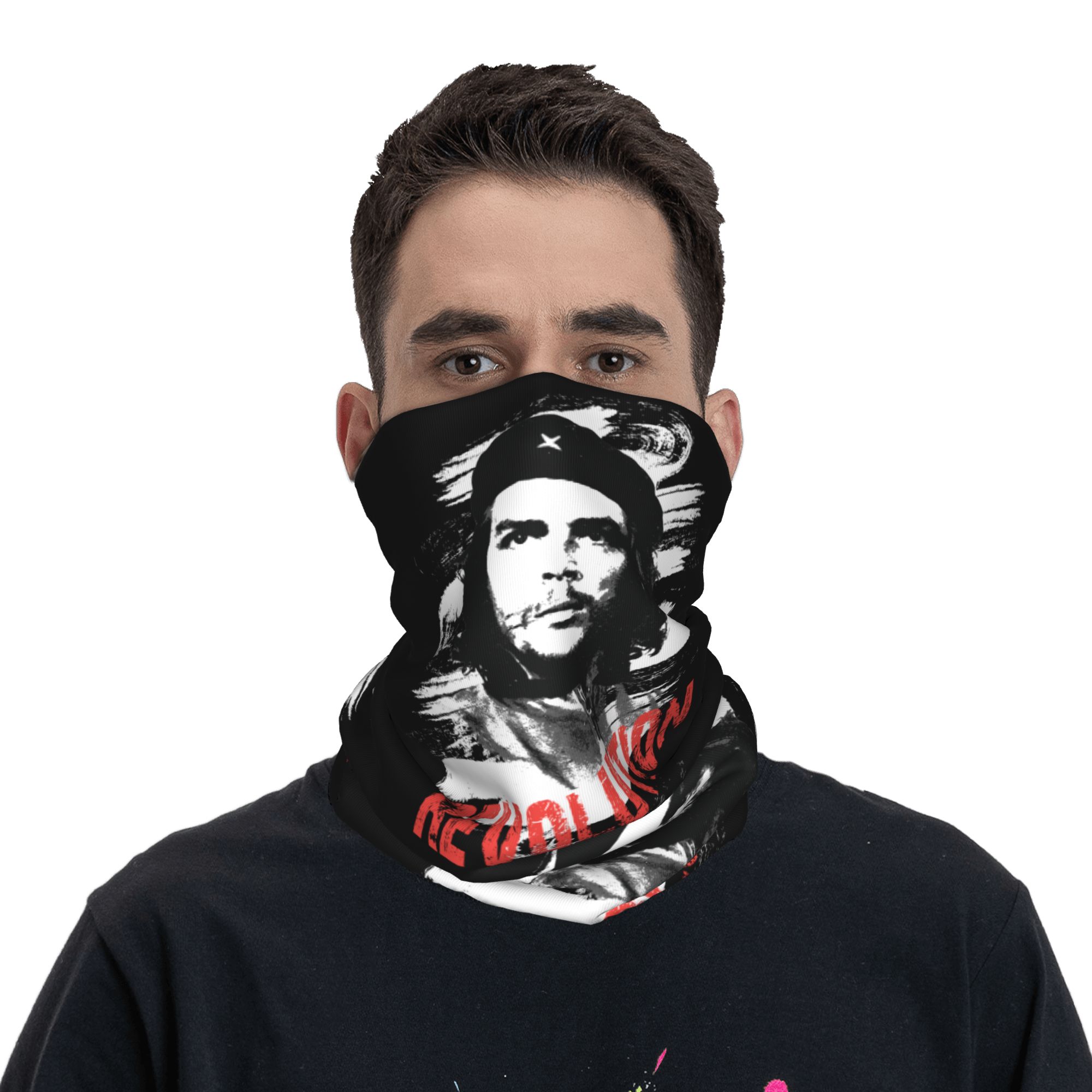 체 게바라 혁명 밴다나 넥 워머 남녀 겨울 스키 튜브  - Neck Warmer Tube 리뷰 및 가격