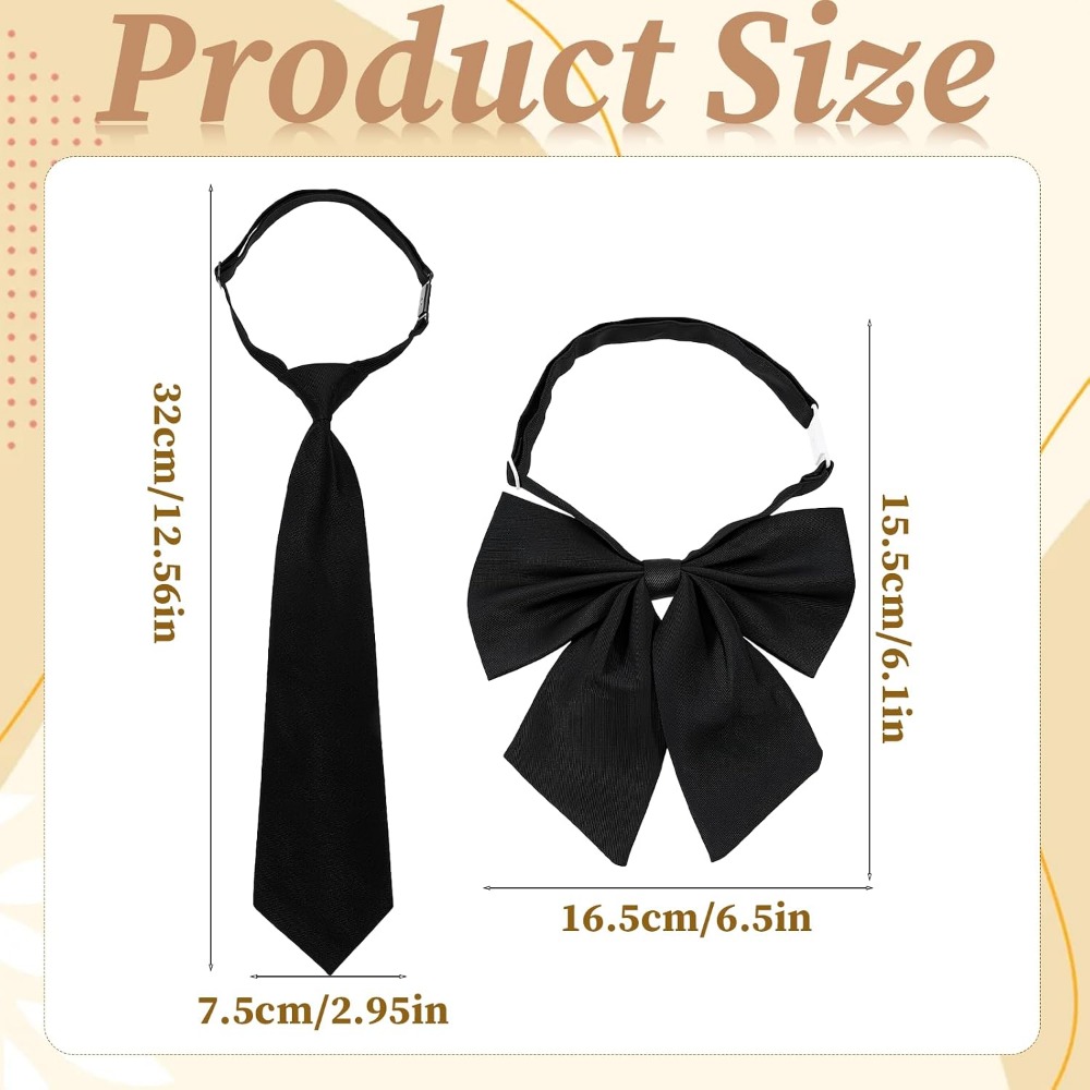 여성용 검정색 나비 넥타이, 특별 행사 및 유니폼용 대 - Bow Tie Pre Tied 리뷰 및 가격