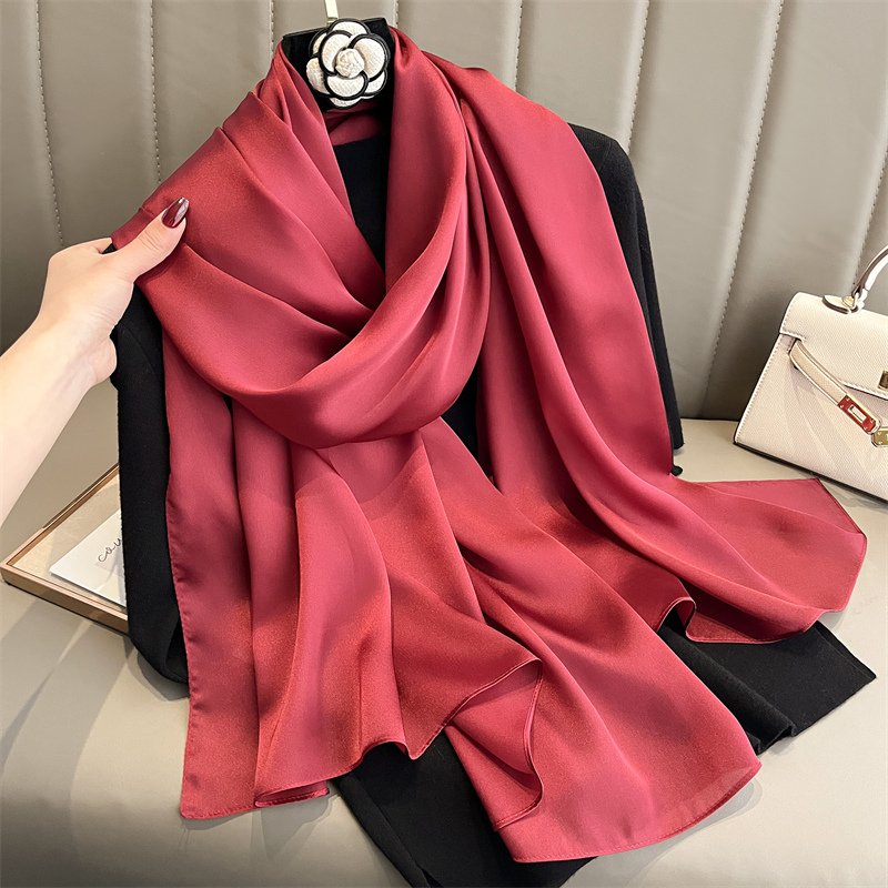 2024 럭셔리 브랜드 봄 대형 긴 파시미나 여성 스카 - Scarf Silk Square 리뷰 및 가격