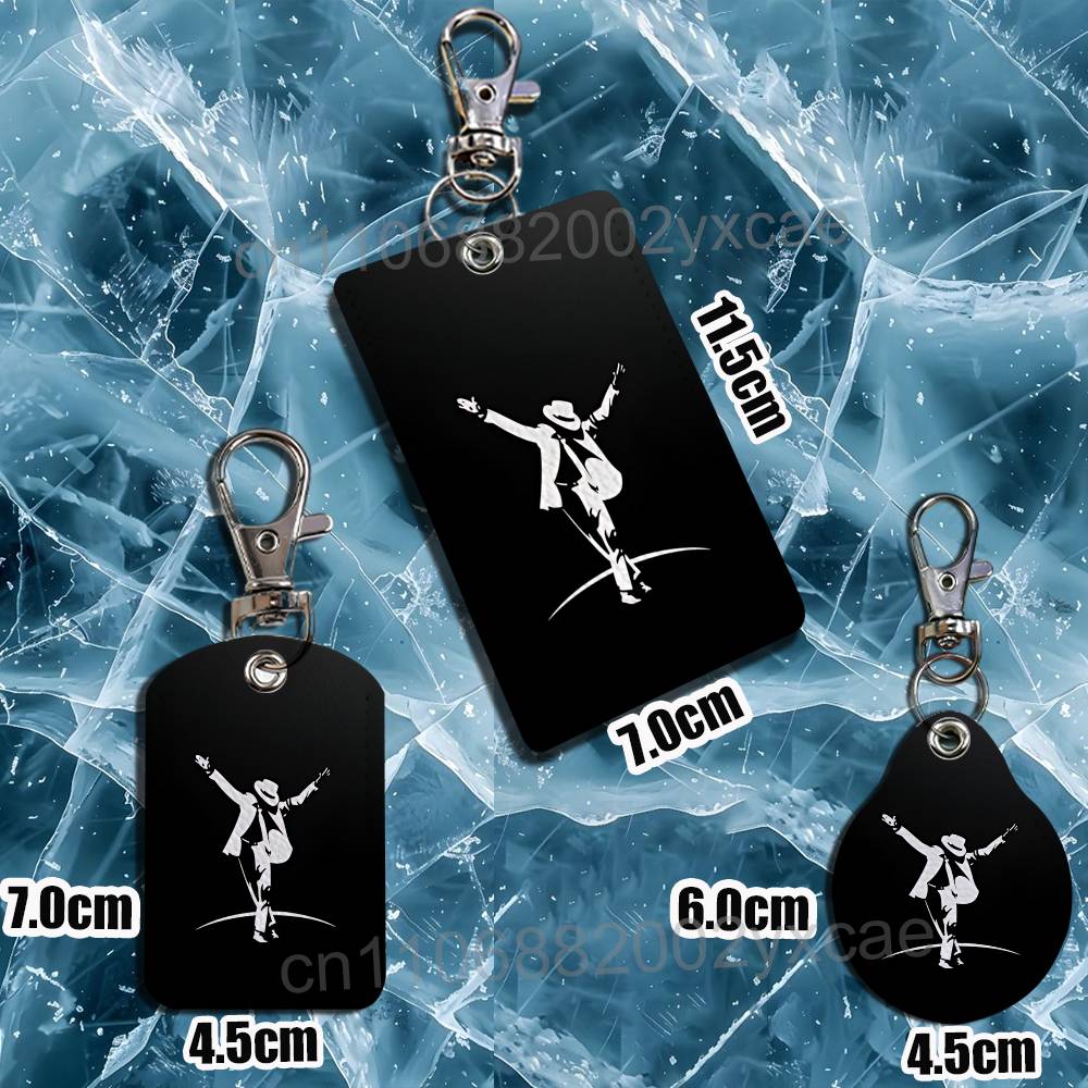 MJ 최고급 마이클 잭슨 가죽 키체인 배지 홀더(끈 포 - Lanyard Badge Holder 리뷰 및 가격