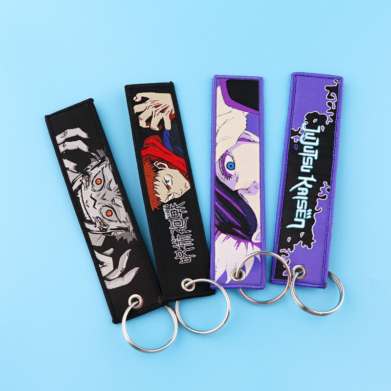 주술회센 애니메이션 굿즈 고죠 사토루 직조 키체인 랜야 - Lanyard Badge Holder 리뷰 및 가격