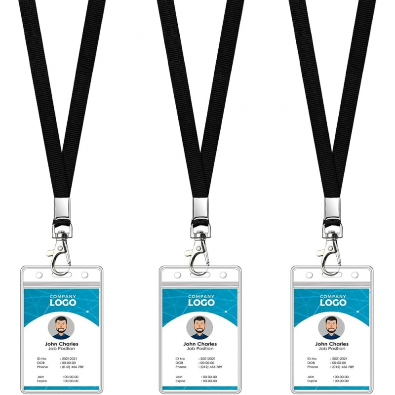 3팩 크루즈 랜야드 및 ID 홀더 세트 - 평평한 ID - Lanyard Badge Holder 리뷰 및 가격