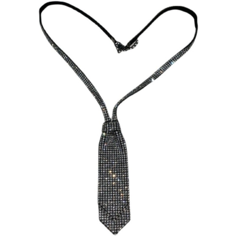 반짝이는 라인스톤 이중 레이어 넥타이, 미리 묶인 나비 - Bow Tie Pre Tied 리뷰 및 가격