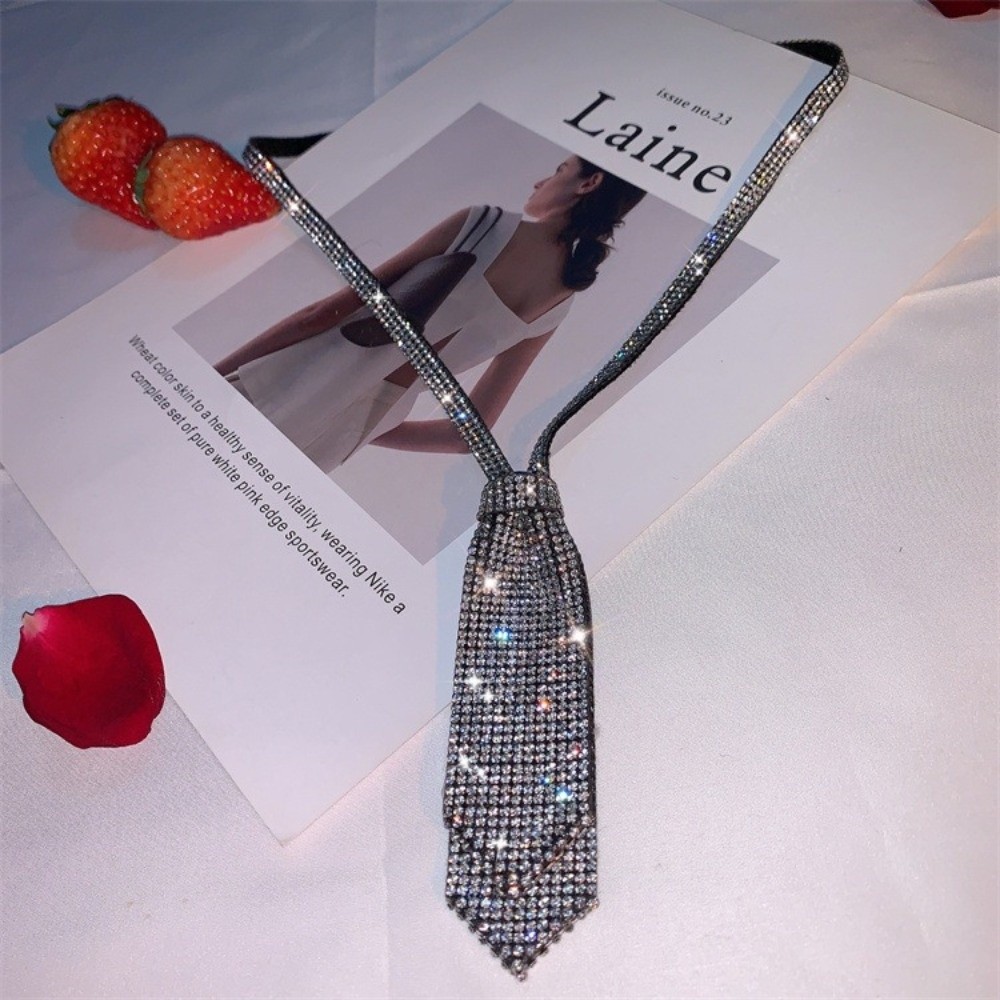 반짝이는 라인스톤 이중 레이어 넥타이, 미리 묶인 나비 - Bow Tie Pre Tied 리뷰 및 가격