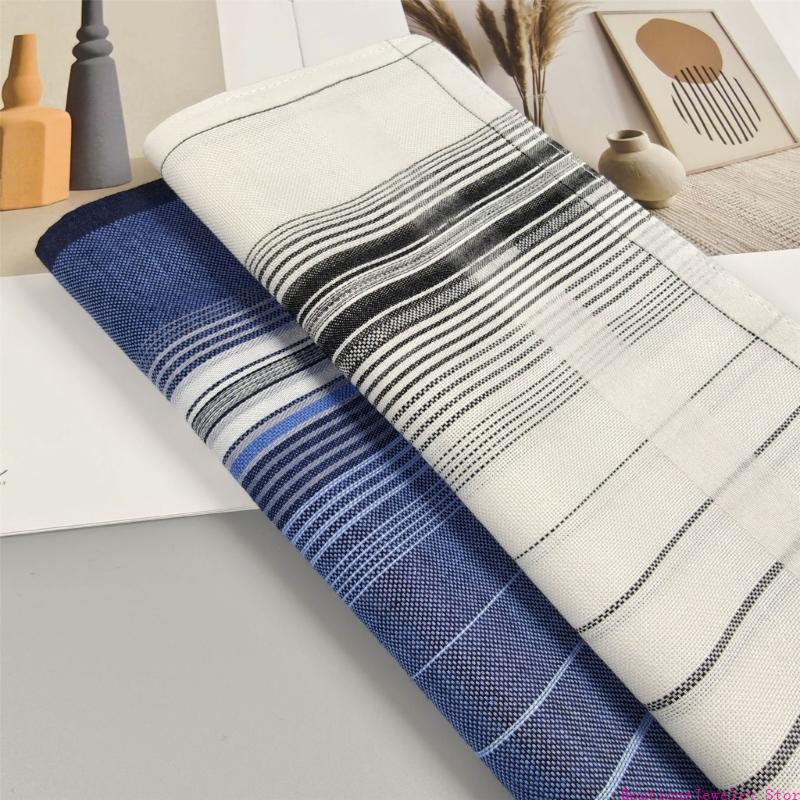 e1PE 스트라이프 손수건 주머니 손수건 손수건 다색  - Handkerchief Cotton Men 리뷰 및 가격