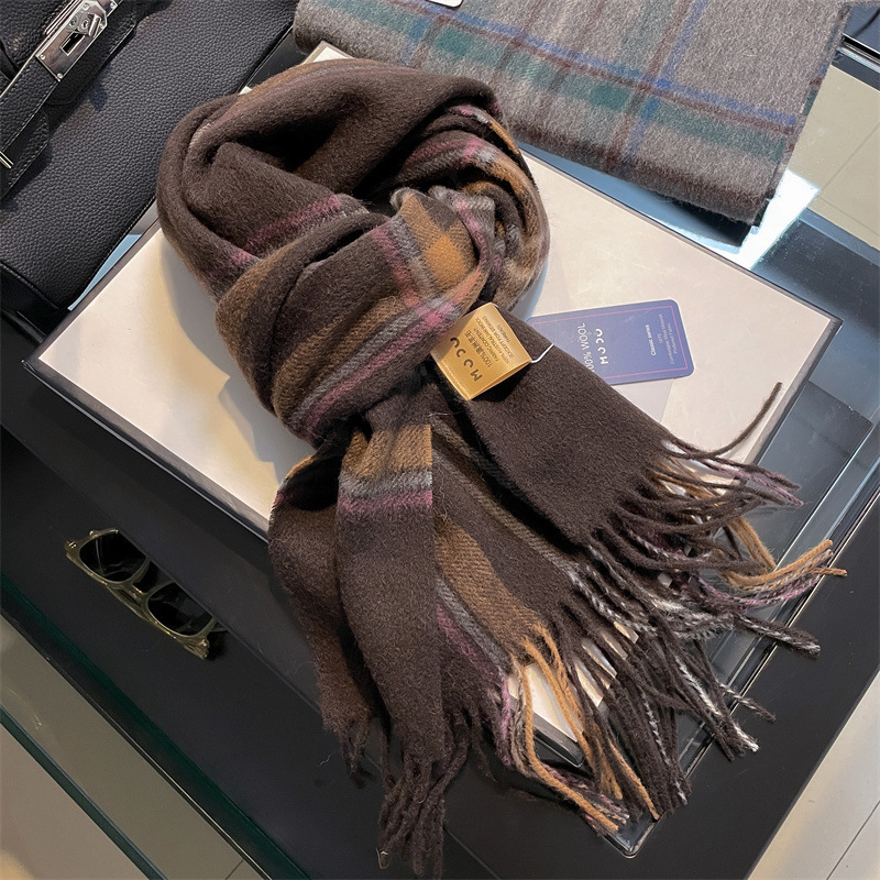 고품질 순수 100% 울 남성 스카프 부드럽고 따뜻한  - Muffler Men Wool 리뷰 및 가격