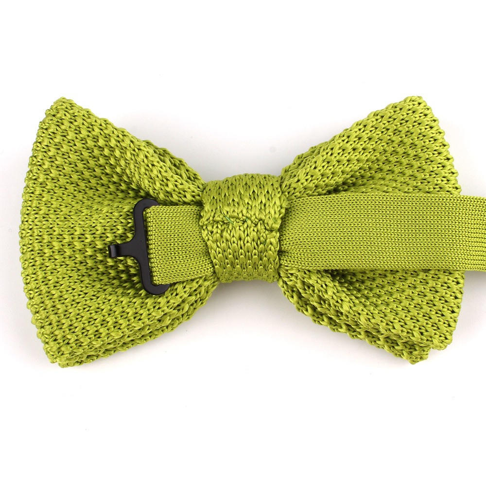 새로운 남성 솔리드 니트 Bowtie 나비 넥타이 남성 - Bow Tie Pre Tied 리뷰 및 가격