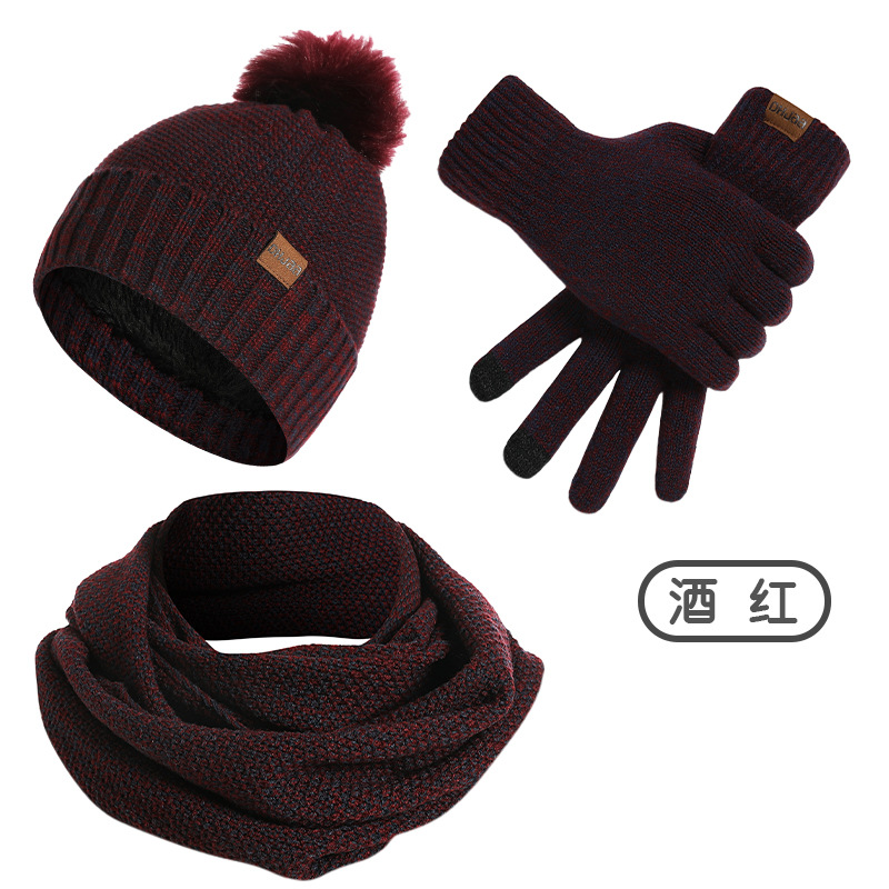 여성용 겨울 3종 플리스 안감 니트 세트 폼폼 비니 인 - Infinity Scarf Knit 리뷰 및 가격