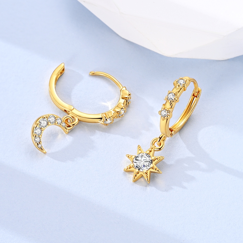 925 스털링 실버 귀걸이 반짝이는 깃털 리본 나비 별 - Tie Clip Silver 리뷰 및 가격