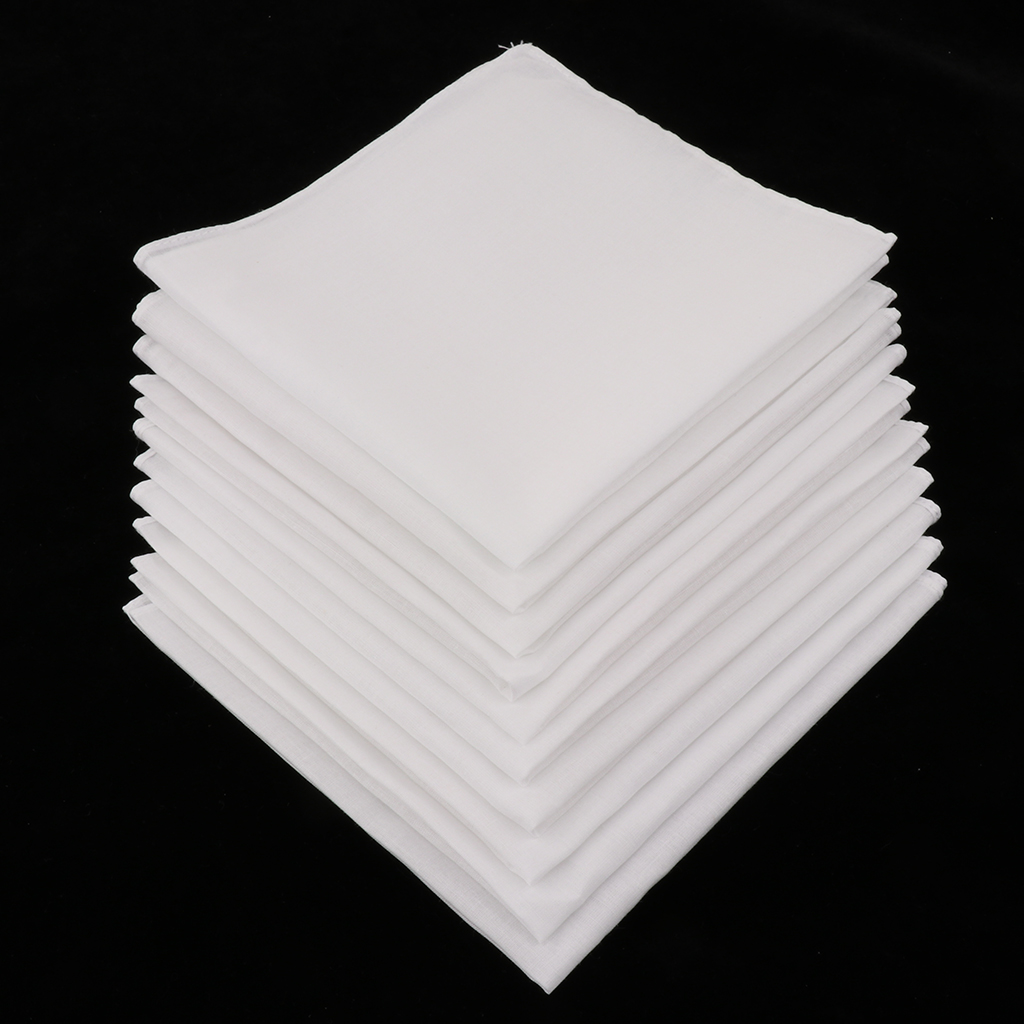 남녀공용 일반 체크 포켓 스퀘어 화이트 코튼 손수건,  - Handkerchief Cotton Men 리뷰 및 가격