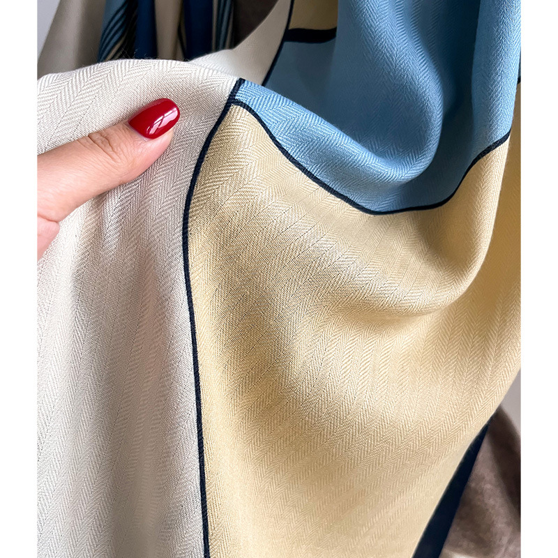 럭셔리 브랜드 스카프 울 코튼 숄 레이디 랩 대형 파시 - Pashmina Wrap Large 리뷰 및 가격