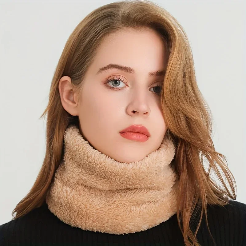 방풍 플러시 인피니티 스카프 단색 넥 게이터 귀여운 방 - Infinity Scarf Knit 리뷰 및 가격