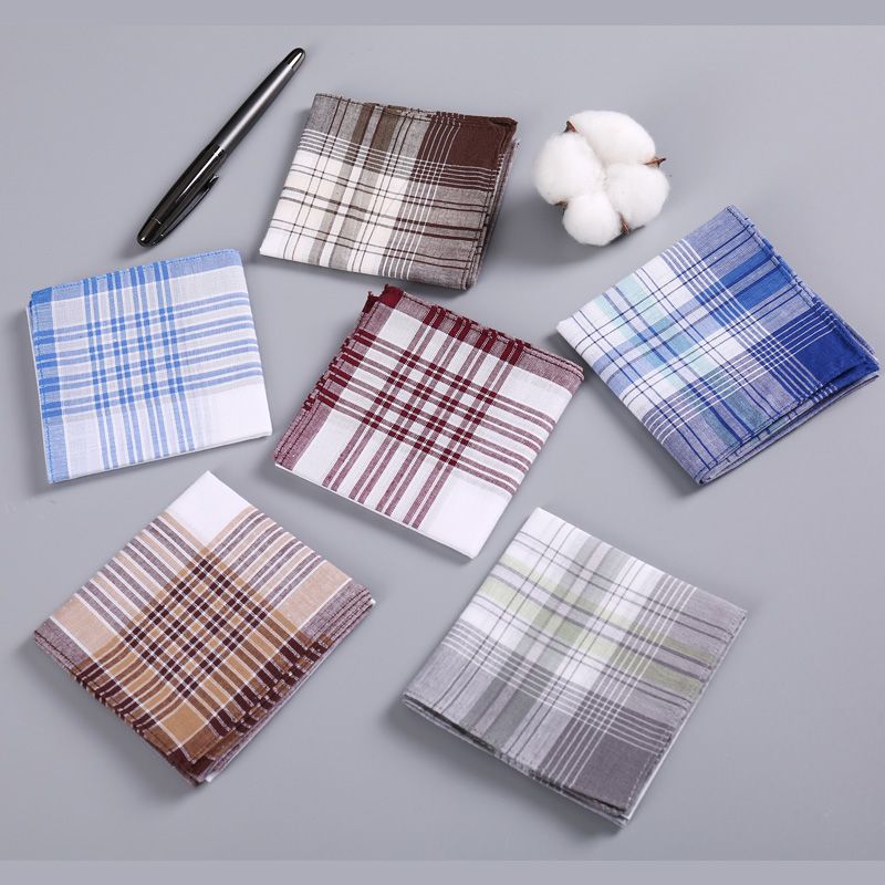 12Pcs 남자의 순수 코 튼 손수건 코 튼 흡수성 닦 - Handkerchief Cotton Men 리뷰 및 가격