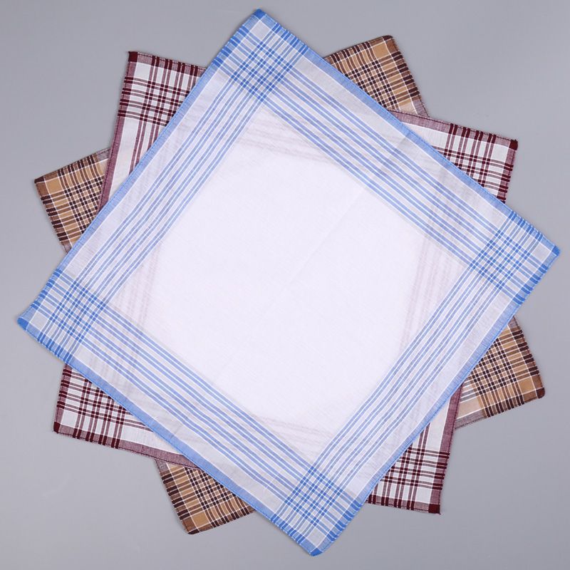 12Pcs 남자의 순수 코 튼 손수건 코 튼 흡수성 닦 - Handkerchief Cotton Men 리뷰 및 가격