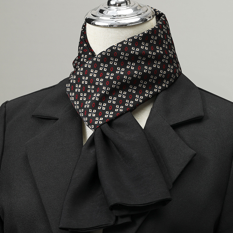 남성용 스카프 실크 느낌 넥 스카프 작은 정사각형 정장 - Scarf Silk Square 리뷰 및 가격