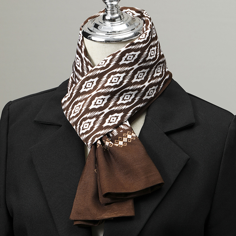 남성용 스카프 실크 느낌 넥 스카프 작은 정사각형 정장 - Scarf Silk Square 리뷰 및 가격