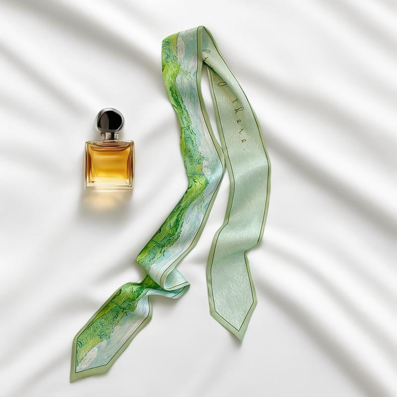 프린트 롱 헤어밴드 스키니 네커치프 여성 헤어 스카프  - Face Scarf Mask 리뷰 및 가격