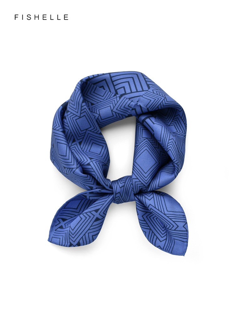 중국 클래식 블루 화이트 도자기 천연 실크 스카프, 능 - Ascot Neck Scarf 리뷰 및 가격