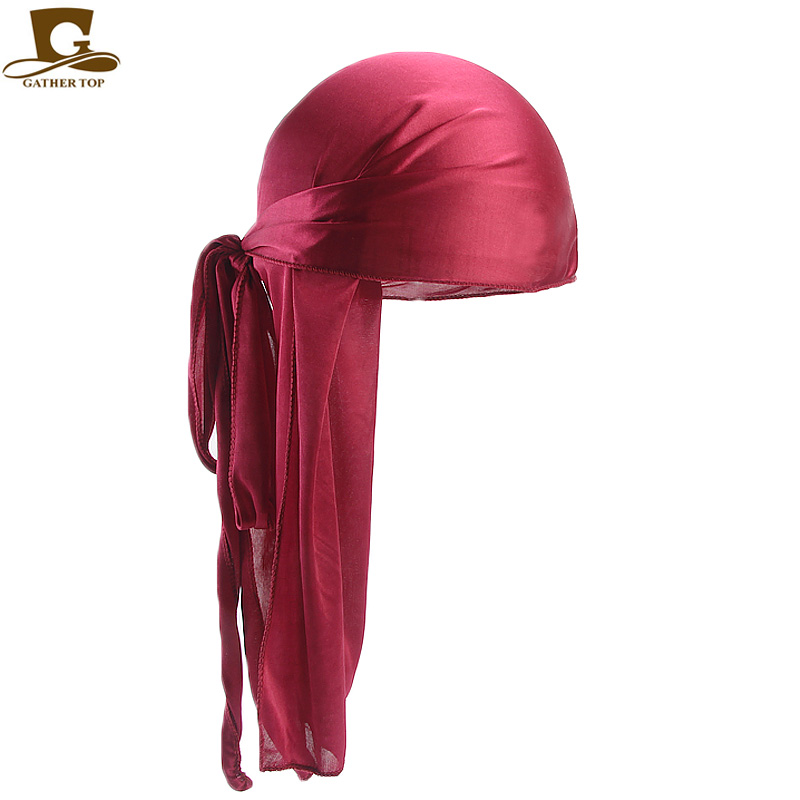 남성용 실키 듀라그 반다나 터번 모자 가발 두 남성 새 - Bandana Doo Rag 리뷰 및 가격