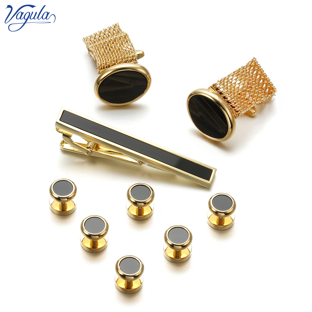 VAGULA 새로운 9PCS 커프스 단추 타이 클립 칼 - Tie Bar Set Gift 리뷰 및 가격